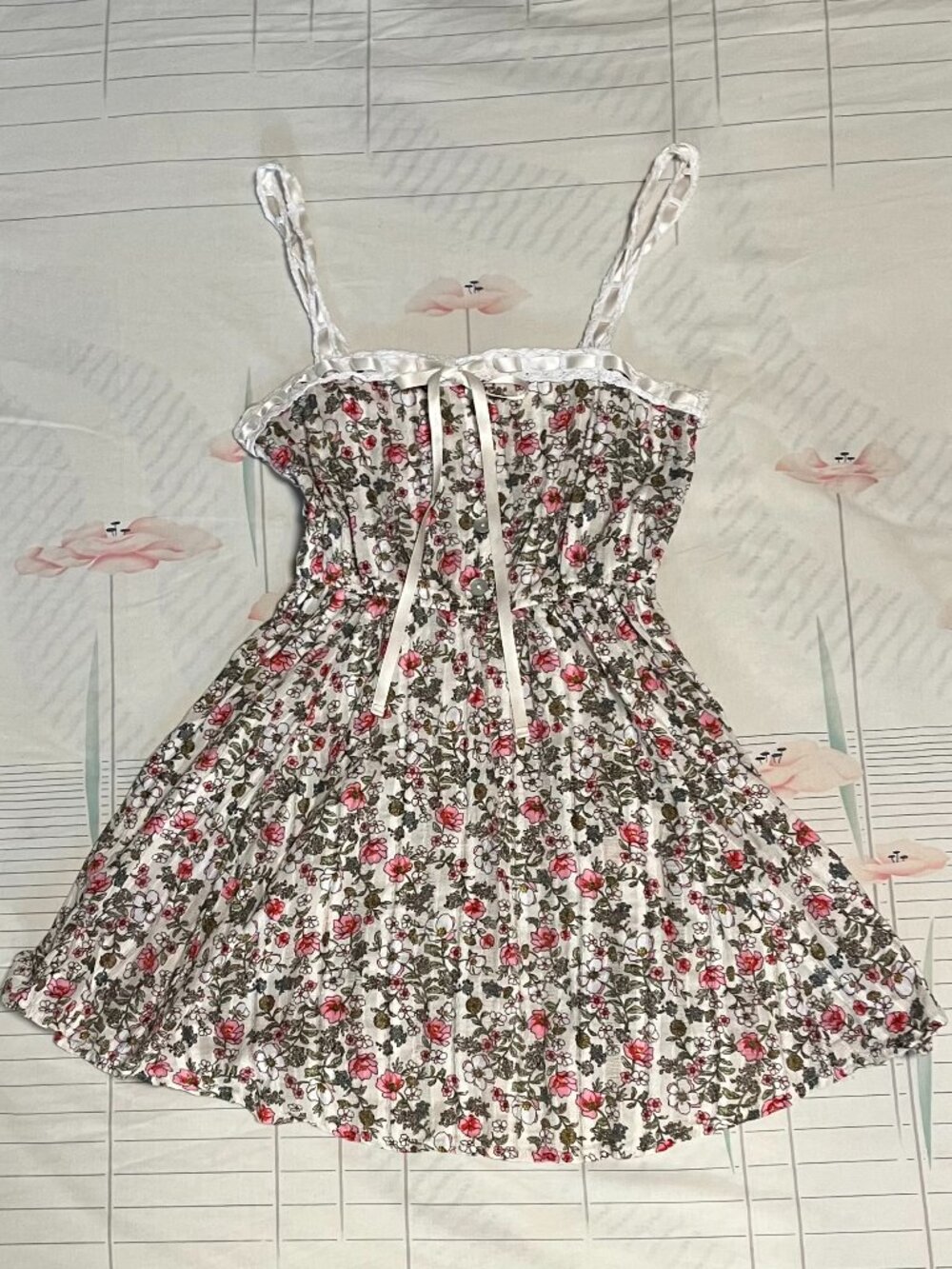 Floral mini dress
